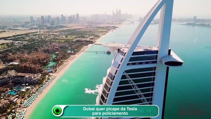 Dubai quer picape da Tesla para policiamento