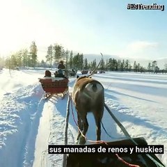 Invierno en Laponia: Sanni Oaksenn surfea en el ‘país de las maravillas'