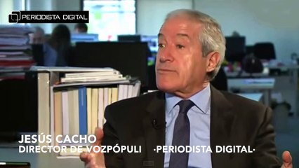 Jesús Cacho, director de Vózpopuli. 19-5-2015