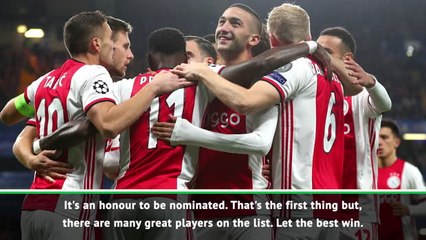 Ziyech not expecting to win African Player of the Year