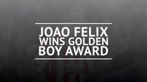 BREAKING: Joao Felix wins Golden Boy award