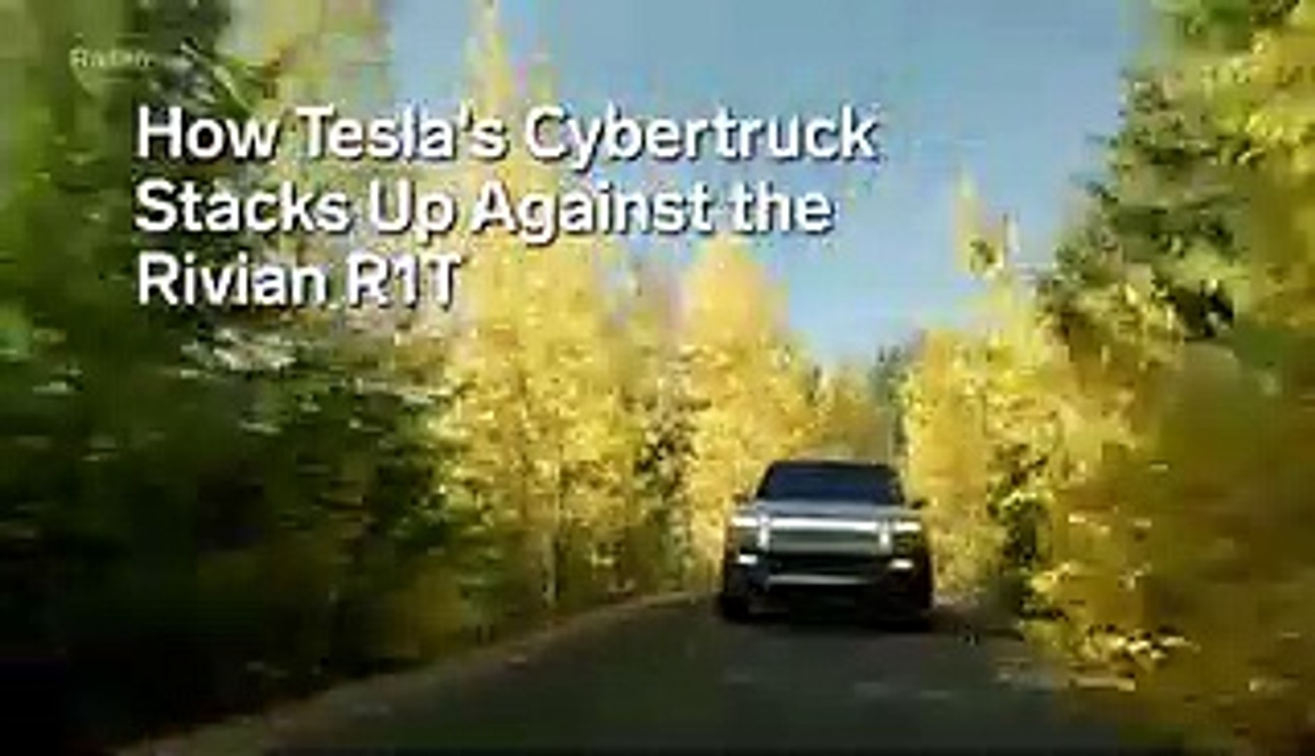 How Teslas Cybertruck Stacks Up Against The Amazon Backed Rivian R1t Electric Truck