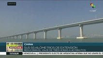 Puente Hong Kong-Zhuhai-Macao, pieza clave en la economía de China