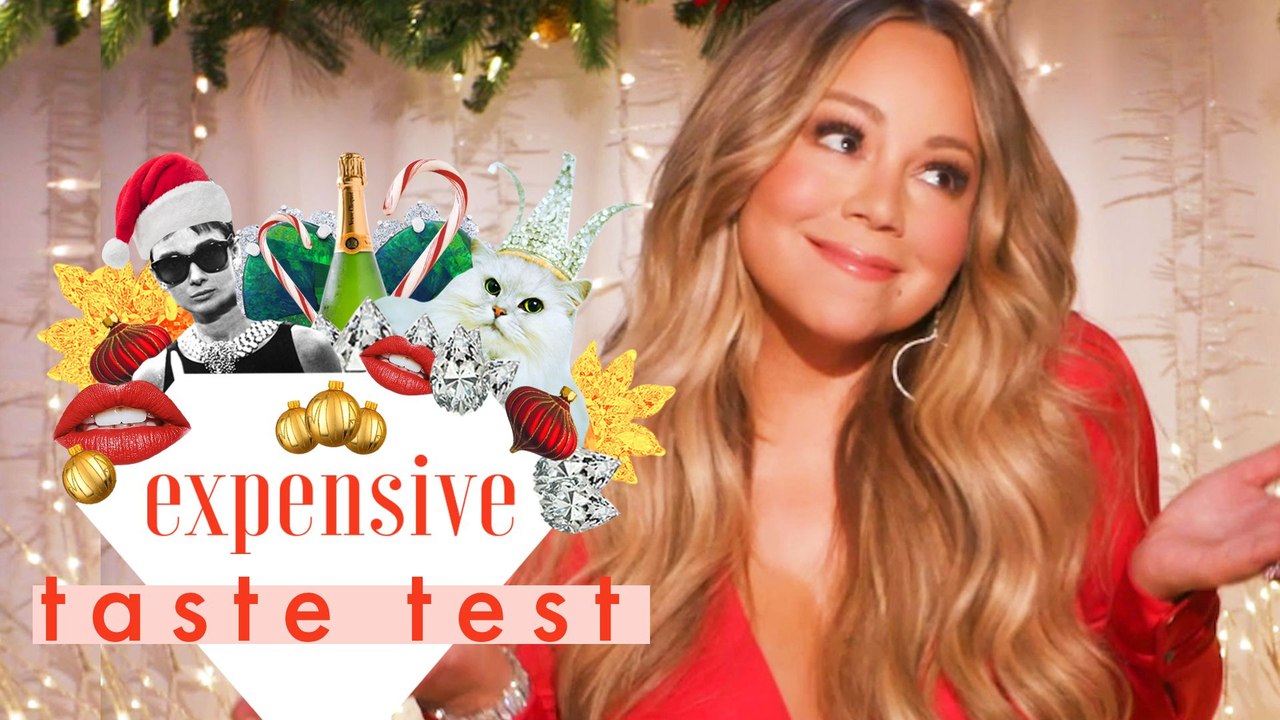 Mariah Carey Doesn’t Have Time for Cheap Christmas Decorations | Expensive Taste Test