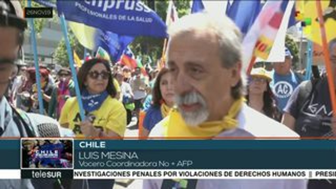 Chilenos cumplen segundo día de paro nacional contra el gobierno