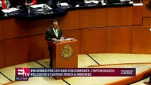 Senadores prohiben los castigos físicos a menores