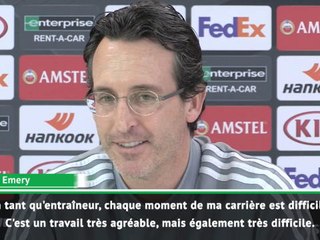 Arsenal - Emery : "Un travail très difficile"