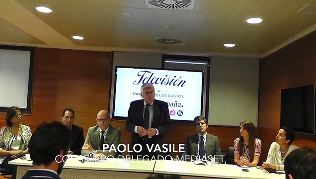 Paolo Vasile resume la temporada de Mediaset - 'Somos los que más compañía hacemos a los españoles'.