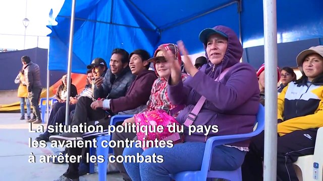 Bolivie : malgré la situation tendue, les cholitas luchadoras de retour sur le ring