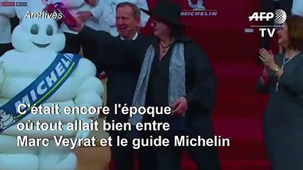 Privé de sa 3e étoile, Marc Veyrat attaque le guide Michelin en justice