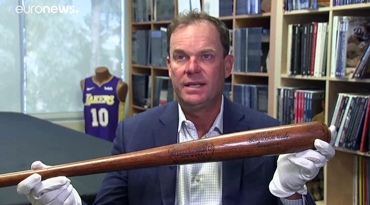 Rekordpreis für Baseballschläger von Babe Ruth erwartet