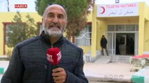 Teröristlerin yaktığı hastaneyi Türkiye yeniden hizmete açtı