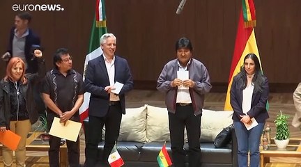 Evo Morales insiste en que fue víctima de un golpe de la derecha