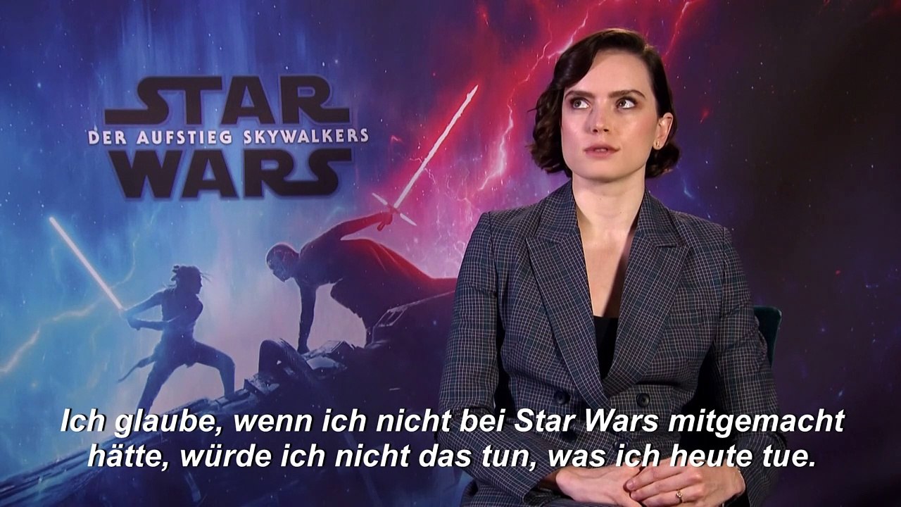 Drei Fragen an 'Star Wars'-Schauspielerin Daisy Ridley