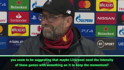 No 'holiday game in Salzburg' for Klopp's Liverpool