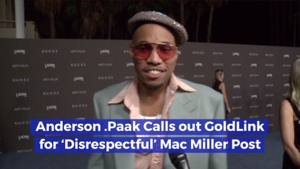 Anderson .Paak Calls Out Another Artist