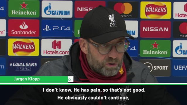 Klopp concerned by Fabinho injury
