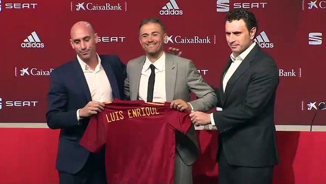 Luis Enrique ha sido presentado como nuevo seleccionador