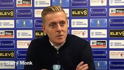 Sheffield Wednesday boss says he is not overly concerned at his side's winless run of five games