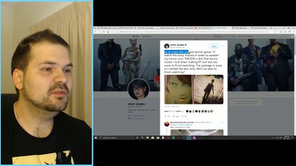 Hideo Kojima working on a HORROR Game