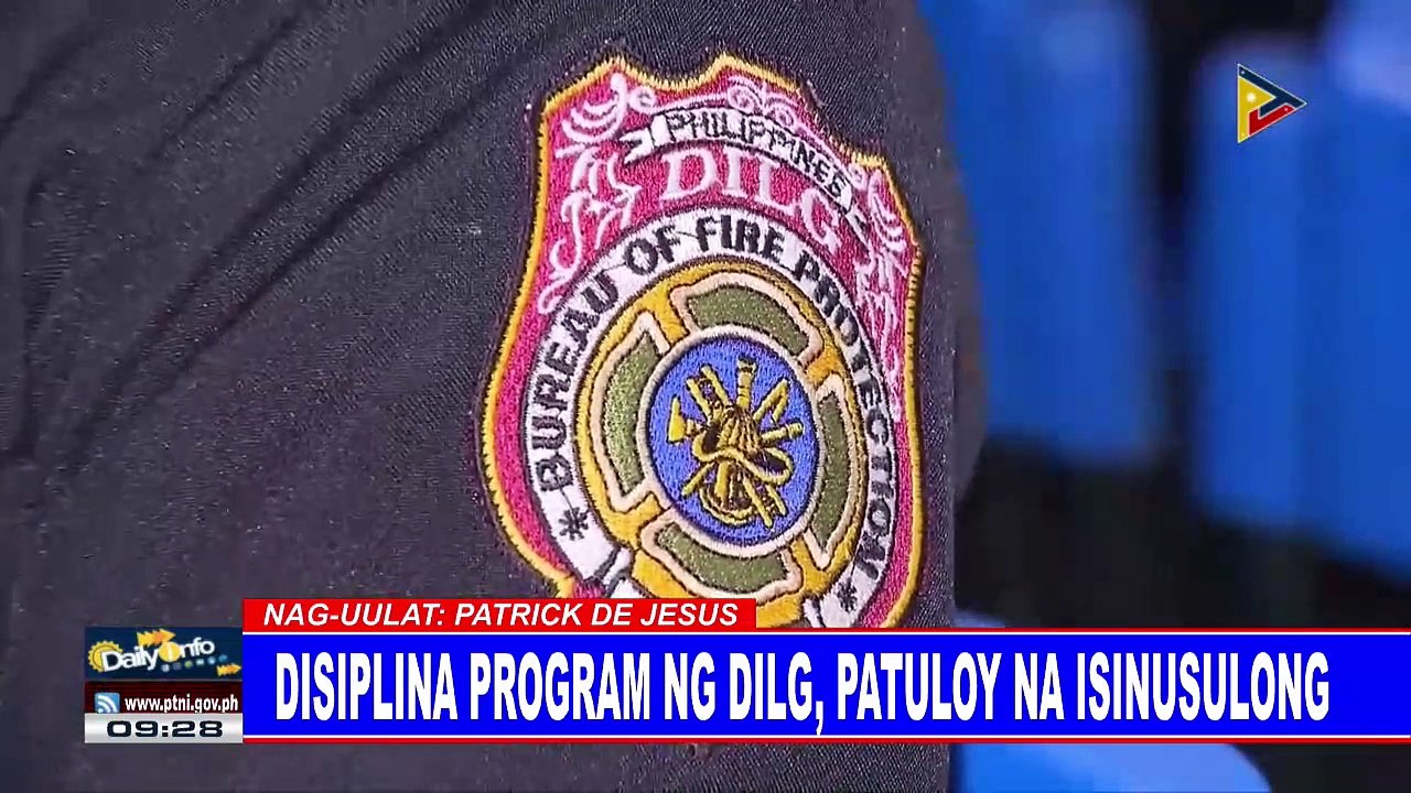 Disiplina program ng DILG, patuloy na isinusulong