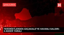 Teröristlerden Akçakale'ye havanlı saldırı: 4 asker yaralı
