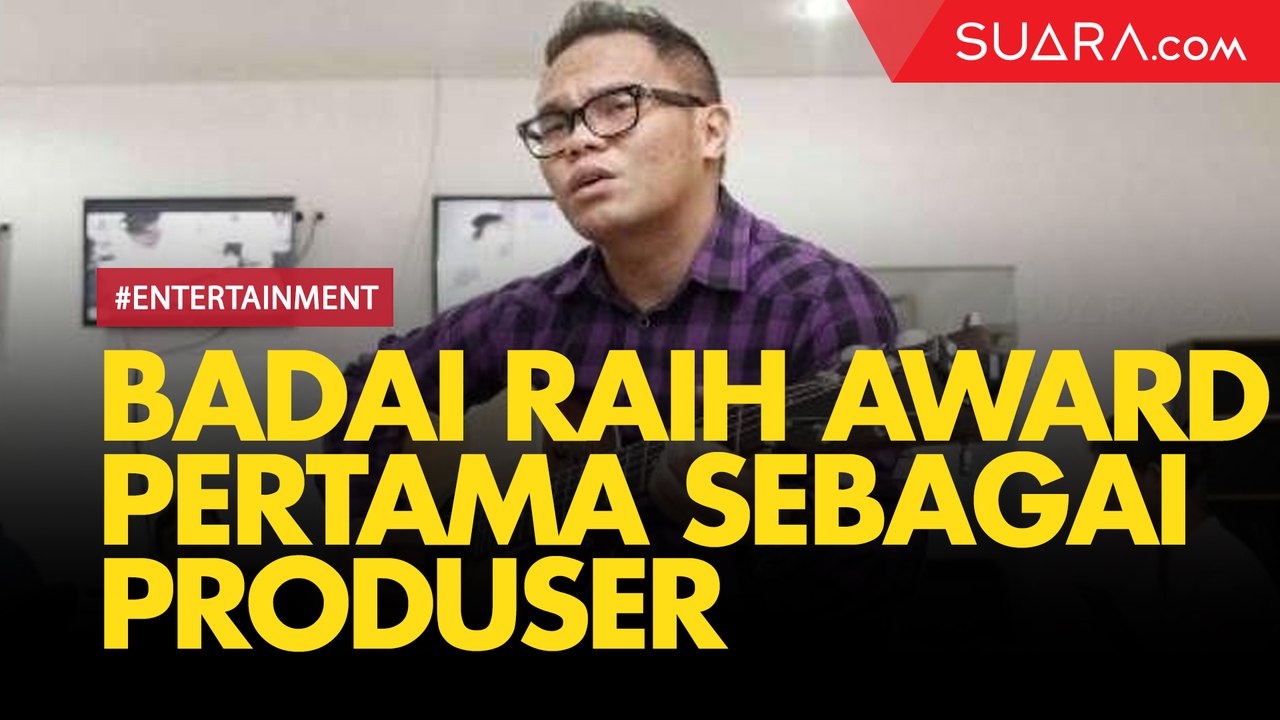 Perdana, Badai Raih Penghargaan AMI Awards sebagai Produser