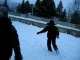 Victimisation de Victor par la neige (Voyage au Canada 2008)