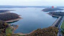 Ömerli Barajı'ndaki Son Durum Havadan Görüntülendi
