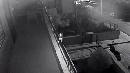 Elektrikli motosiklet hırsızlığı kamerada