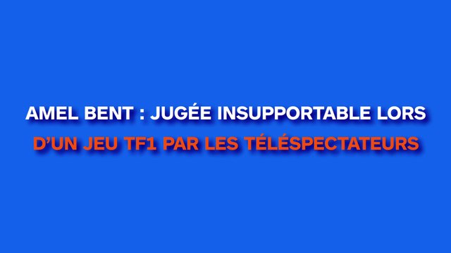 Amel Bent : jugée « insupportable » lors d’un jeu sur TF1, les téléspectateurs dénoncent son comportement