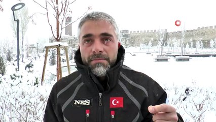 Erzurum’da Seyrine Doyumsuz Kar Manzaraları Kendine Hayran Bıraktı