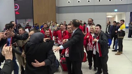 Down Sendromlular Dünya Judo Şampiyonası'nda madalya kazanan milli judocular İstanbul'da