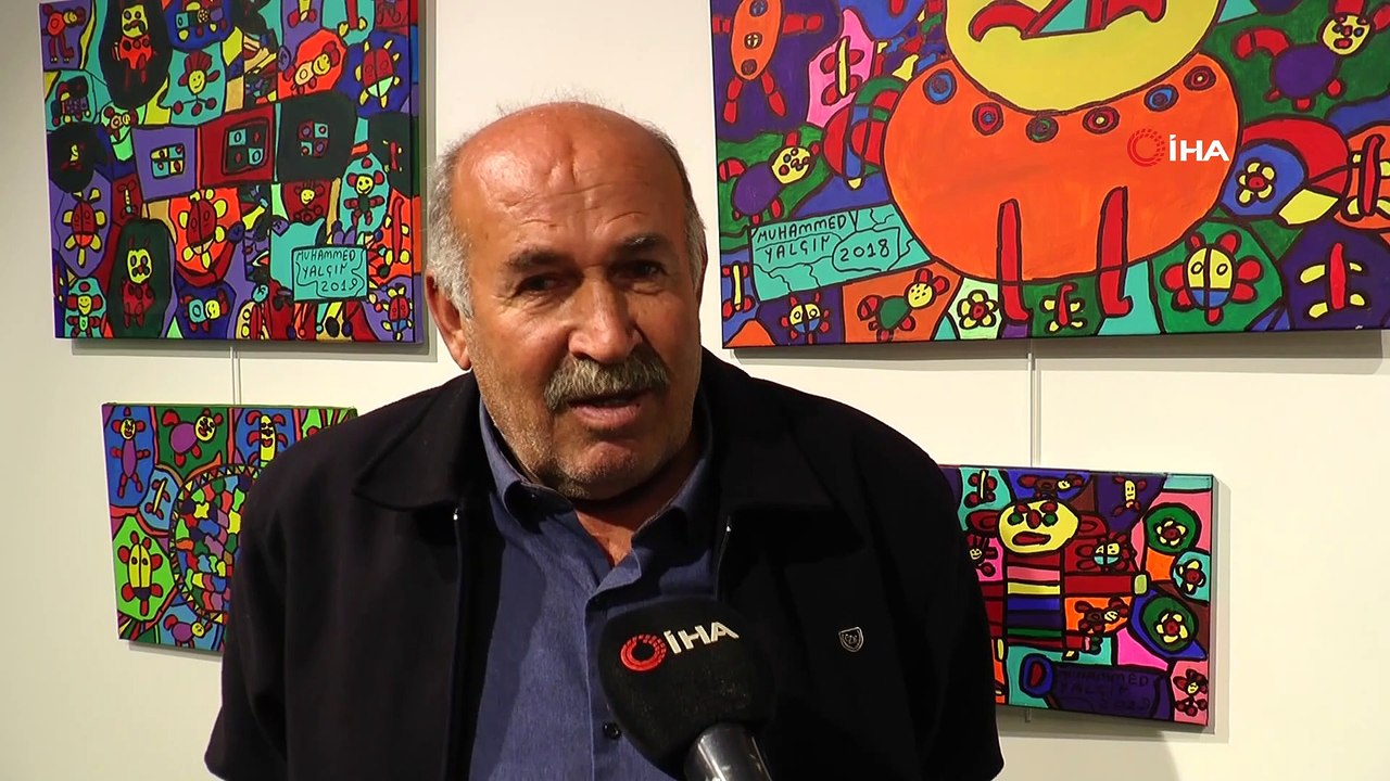 Engelsiz ressamdan “Umut: Duvarımdaki Renkler” sergisi