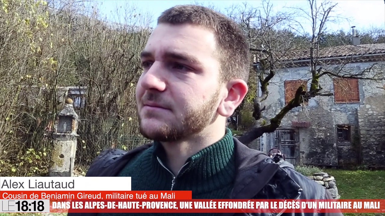 Dans les Alpes-de-Haute-Provence, une vallée effondrée par le décès d'un militaire au Mali