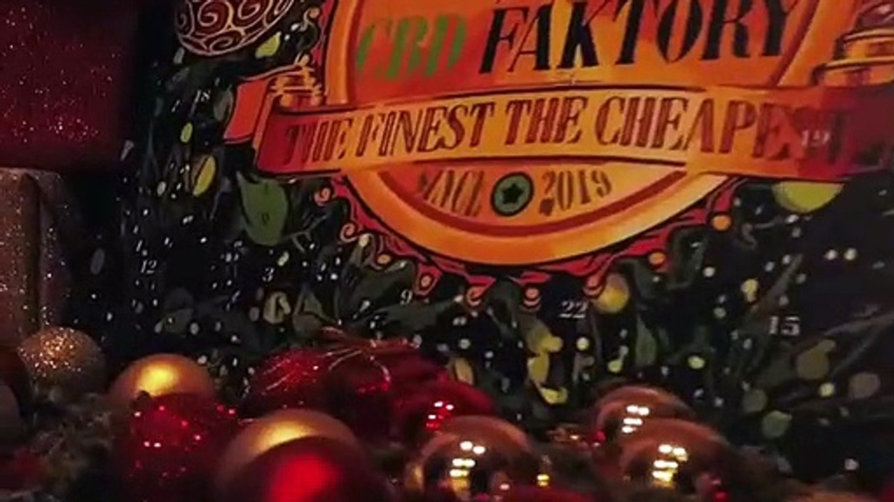 Un calendrier de l'avant CBD disponible avec 24 saveurs différentes