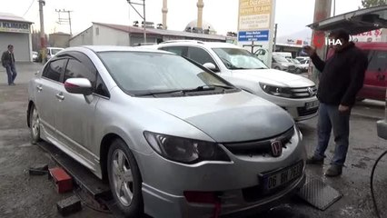 Lastikçilerde kış mesaisi