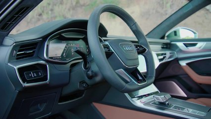Audi RS 6 Interior Design in Daytona Grey