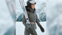 María Pombo disfruta de sus vacaciones esquiando en Austria