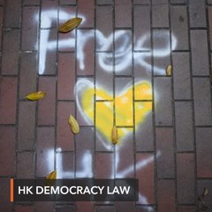 Trump signs law supporting Hong Kong protesters