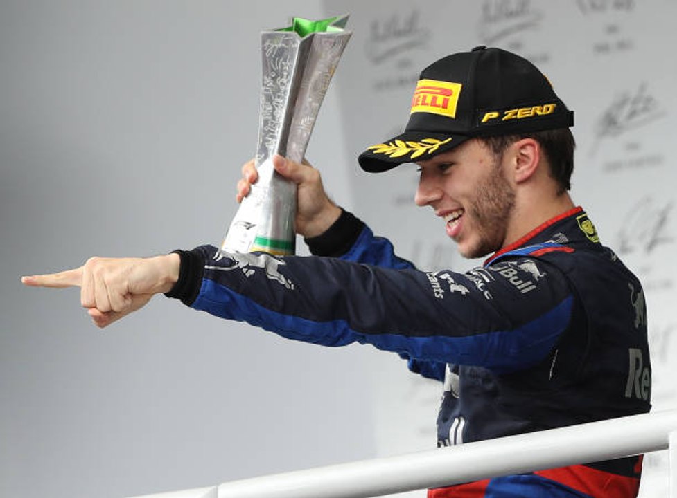 Pierre Gasly, le plus jeune Français sur le podium en F1 : retour sur son exploit
