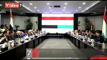 مصر وطاجيكستان توقعان 4 اتفاقيات فى ختام اللجنة المشتركة بحضور ممثلين عن 18 وزارة وهيئة