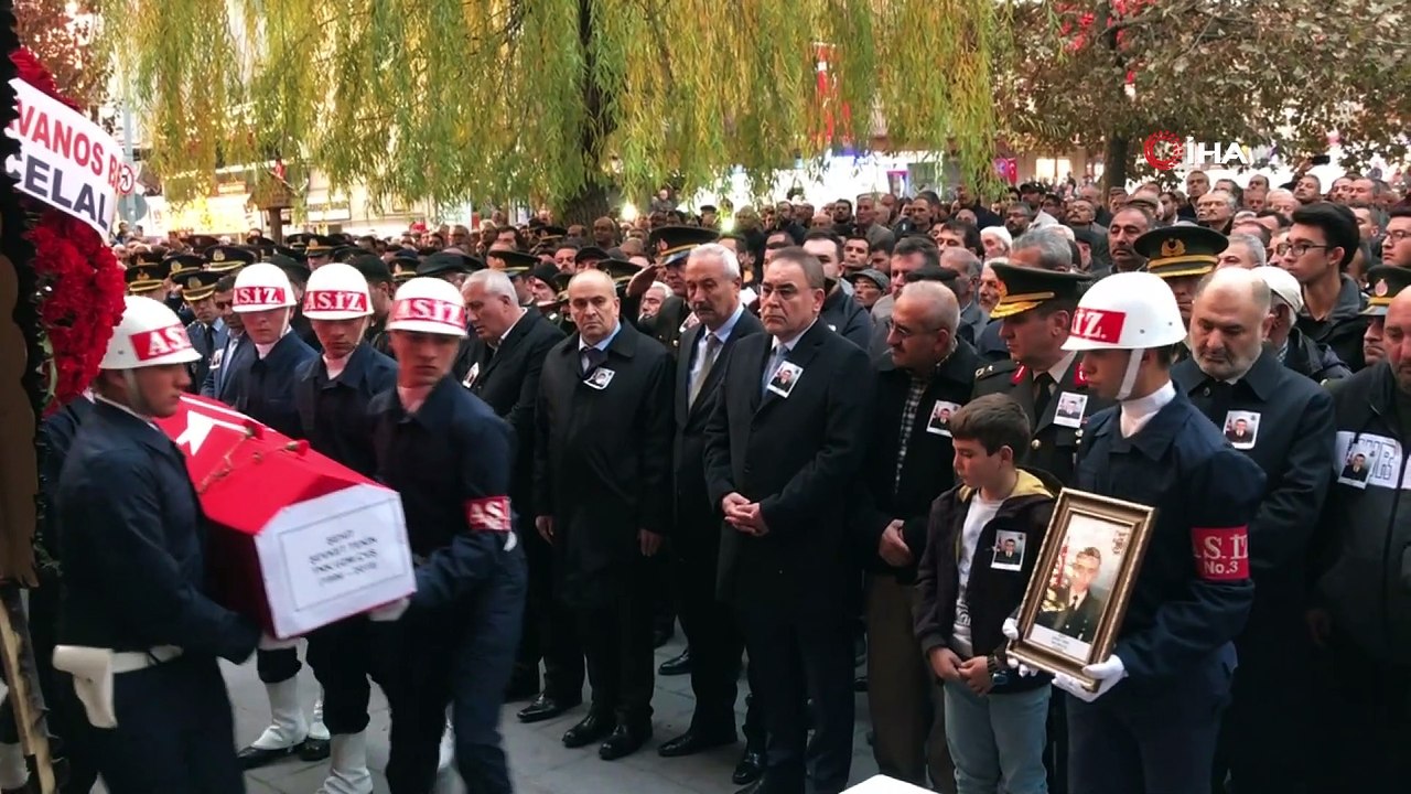 Nevşehir’de şehit Şevket Tekin’i son yolculuğuna binlerce kişi uğurladı