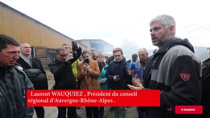 DRÔME Le président de la région à la rencontre des agriculteurs