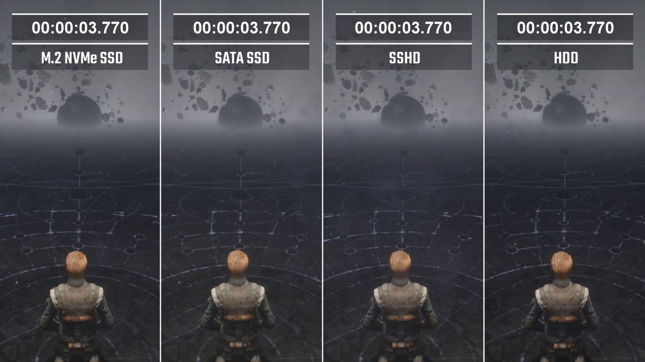 M.2 NVMe vs. SSD vs. SSHD vs. HDD Game Loading...