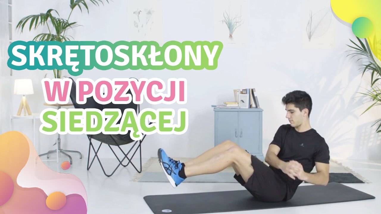 Skrętoskłony w pozycji siedzącej - Krok do Zdrowia