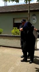 Así trasladaban al chofer imputado por homicidio culposo