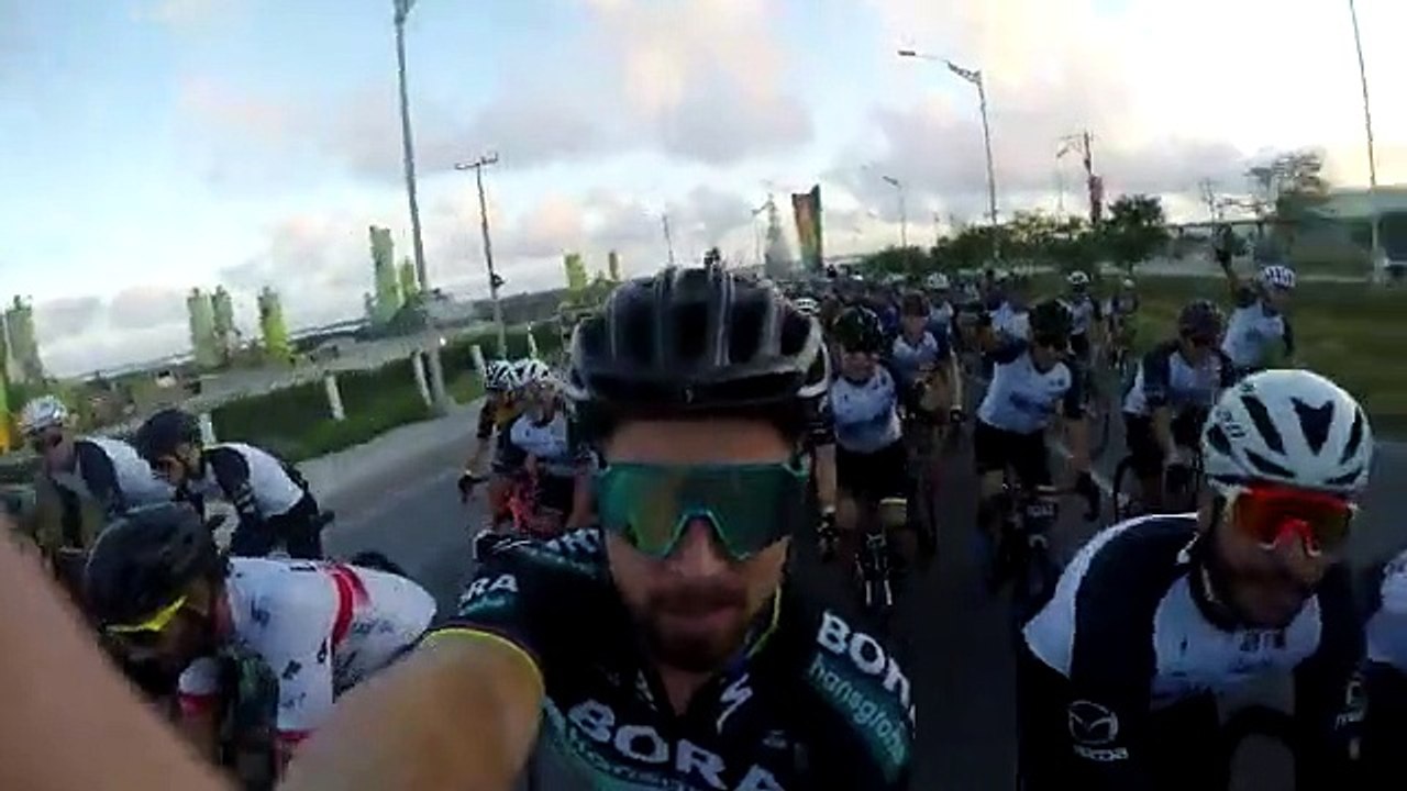 Cycling - Peter Sagan in Colombia for the Sagan Fondo