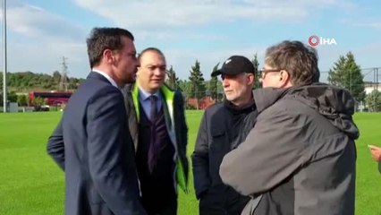 İtalyan gazeteciler, milli takım tesislerine hayran kaldı