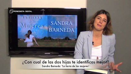 Sandra Barneda, autora de 'La tierra de las mujeres'. 25-11-2014